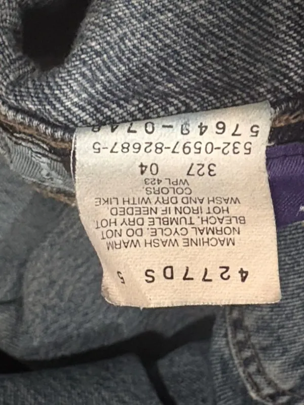 Vintage 90s Levis SilverTab Wide Leg Jeans Medium 5/6 Made in USA wide leg - Image 3