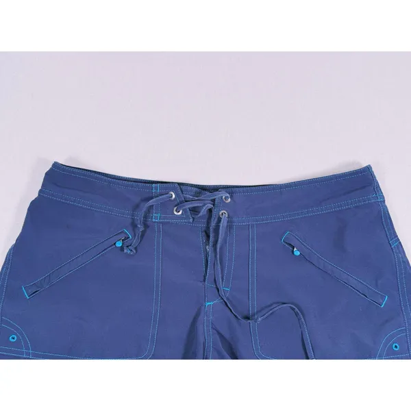 The North Face Womens Board Shorts Size 10 Blue Turquoise Surf Swim Beach Water - Image 4