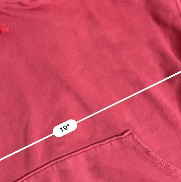 Aerie red oversized hoodie - Image 4