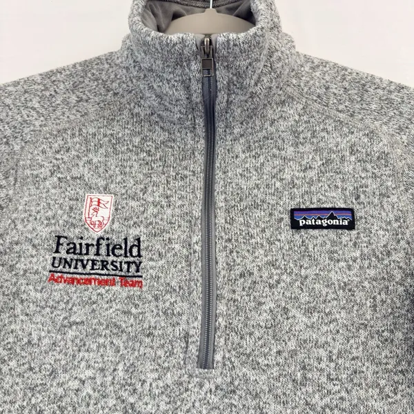 Patagonia‎ Worn Wear womens Jacket Full Zip Large Grey Hiking Outdoors Small - Image 10