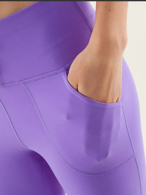 Lululemon Will Crop Power Purple size 2 - Image 6