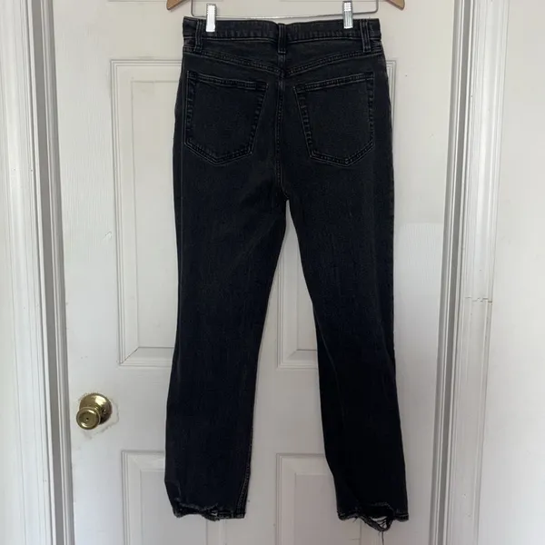 Abercrombie & Fitch The Ankle Straight Ultra High Rise Jeans - Image 2