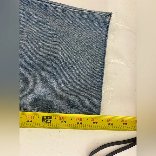 Old Navy US Women's Plus Sz 16 Higher‎ High-Rise Raw Hem Cropped Jeans NEW - Image 7