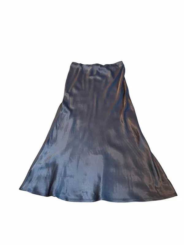 ZARA silky grey skirt - Image 4