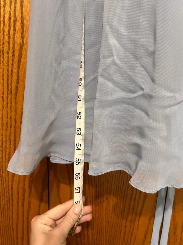 Dusty Blue Formal Dress Size XS - Image 9
