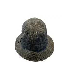 Vintage Irish Donegal Tweed 100% Wool Hand Woven Bucket Textured - Image 2