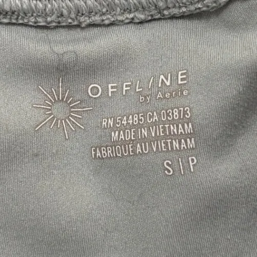 Offline by Aerie Heather Gray Quilted Mini Skort with Pockets Womens Small - Image 7