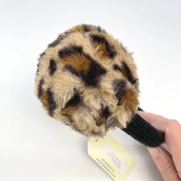 Hat Attack Womens Faux Fur Leopard Earmuffs One Size Mob Wife Winter Accessory - Image 4