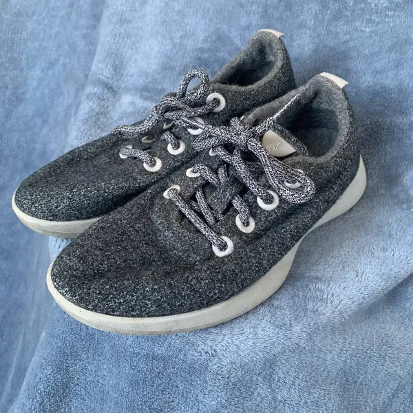 Womens Allbirds‎ Wool Runners Gray size 7 - Image 2
