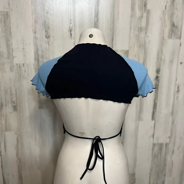 Backless top Blue - Image 3