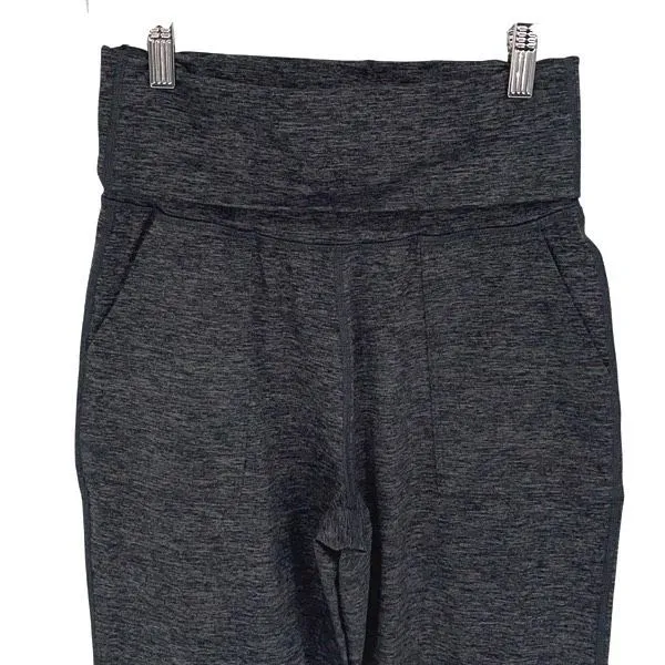 Offline by Aerie Womens The‎ Hugger Foldover Jogger Pants Charcoal Size XS - Image 2