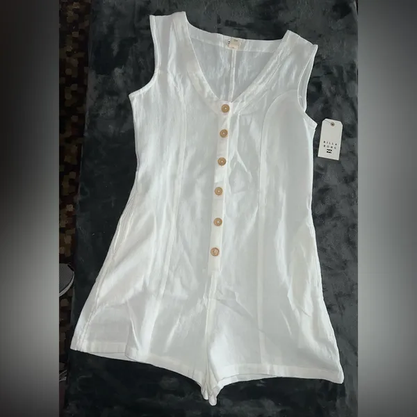 Billabong Breeze Away Playsuit in White Size Small New with tag - Image 16