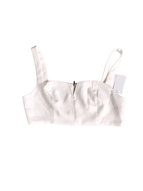 NWT Cider White Crop Top - Image 2