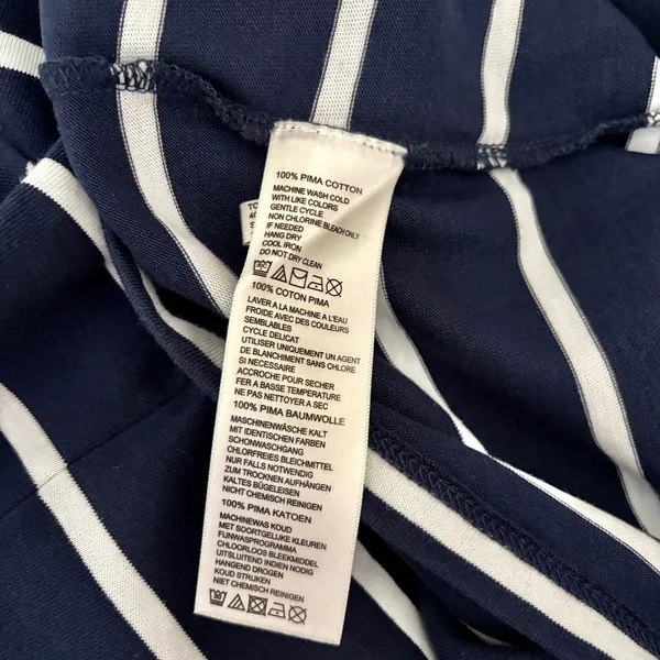 NWT!! TOMMY BAHAMA Floricita Stripe Shift Dress Navy Blue‎ White Stripe X-Small - Image 13