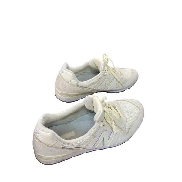 New Balance Womens 996 Yellow Suede Sneakers Size 9 SKU 8820 - Image 4