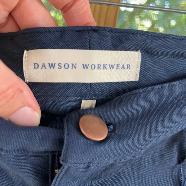 Dawson Workwear Women's Navy Blue Straight Leg Pants Size 27. NEW! - Image 7