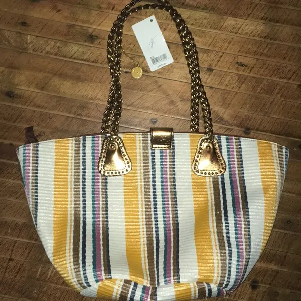 Big Buddha woven tote, BNWT - Image 2