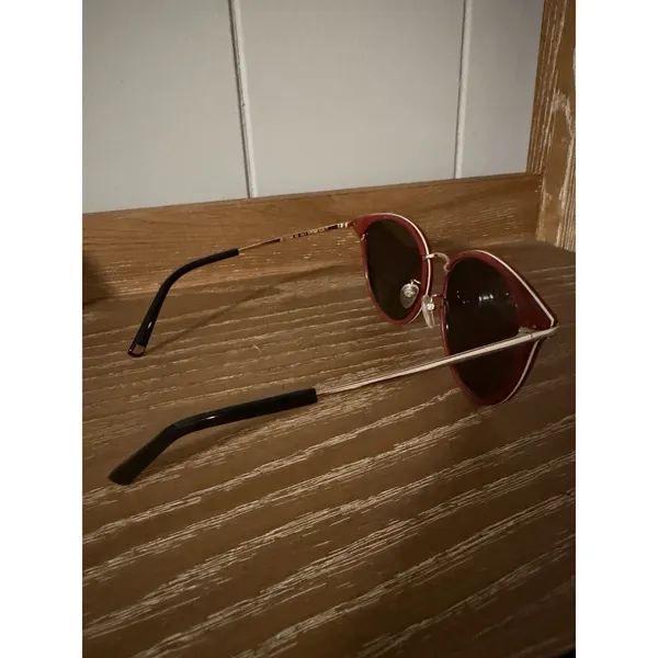Bally Black Cat Eye Sunglasses Resort Beach Luxury Made in France‎ - Image 4