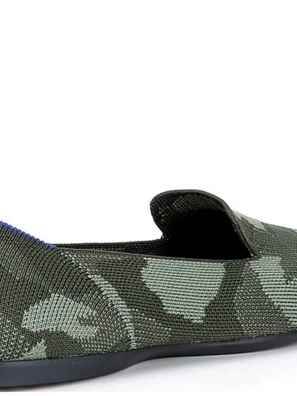 Rothy's Green Camo Knit Loafers - Image 3