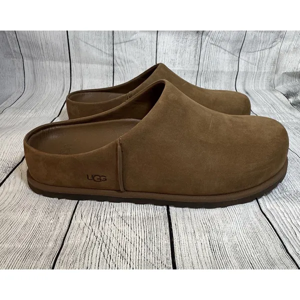 Women's Ugg OTZO Clog Chestnut SUEDE M-1175209 SIZE 9 - Image 4