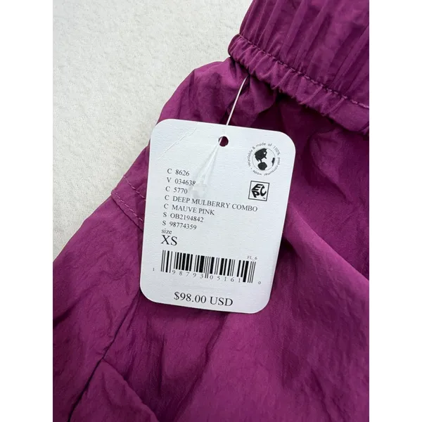Free People Movement Women's Free Throw Jogger Purple Pink NEW NWT Size XS - Image 7