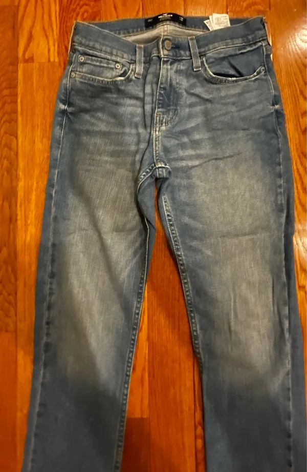 HOLLISTER CALIFORNIA SLIM STRAIGHT EPIC FLEX denim jeans size w 29/L32 - Image 11