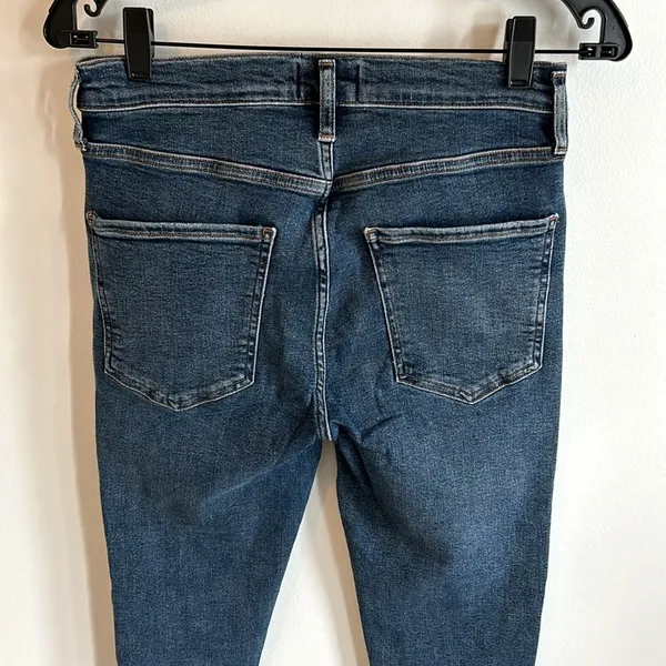 Agolde Chewed Hem Skinny Jeans - Image 4