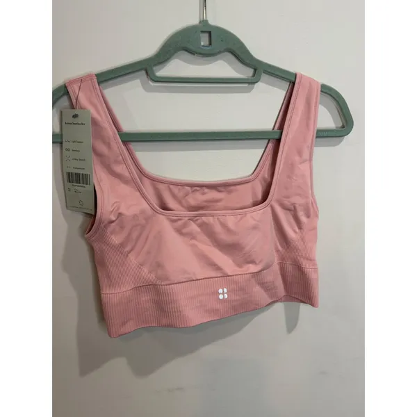 Sweaty Betty Bloom‎ Pink Balance Seamless Bra NWT Sz XXL - Image 2