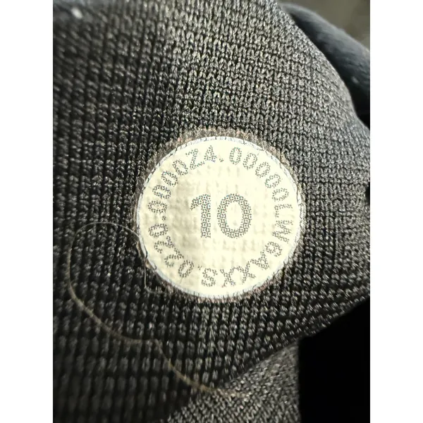 Lululemon‎ align High-Rise Crop 21 Black Leopard Embossed Leggings Size 10 - Image 5
