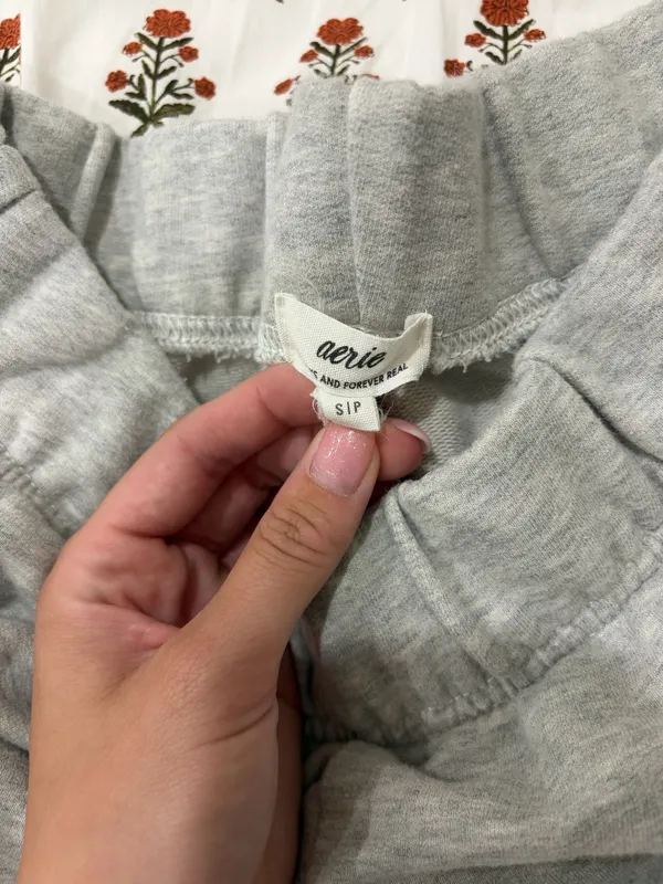 Aerie Sweatpants Grey - Image 2