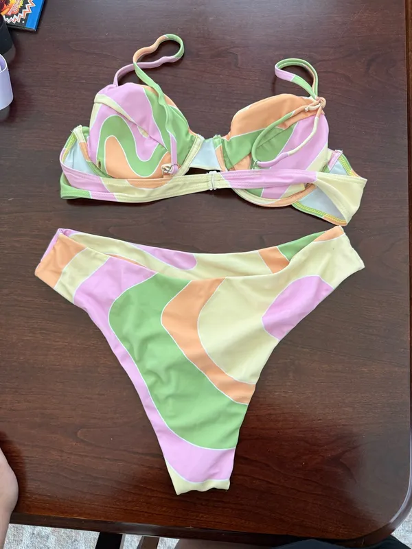 Pattern Bikini Set Multiple Size L - Image 2