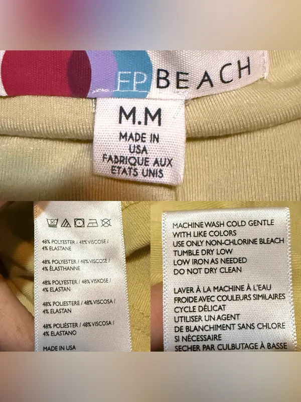 NWT Free People Beach Womens Maxi Dress Aubre Open Back Coastal Size Medium - Image 7