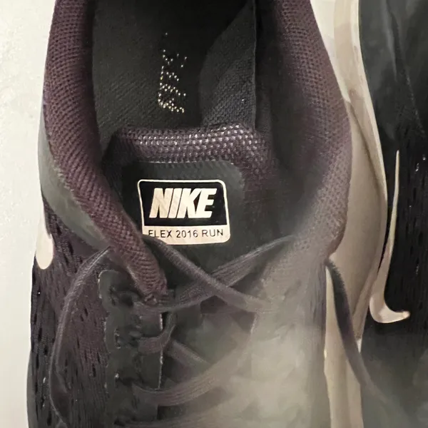 Nike Black Flex Run Sneakers - Image 4