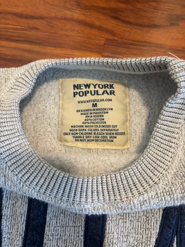 Dallas crewneck Gray Size M - Image 2
