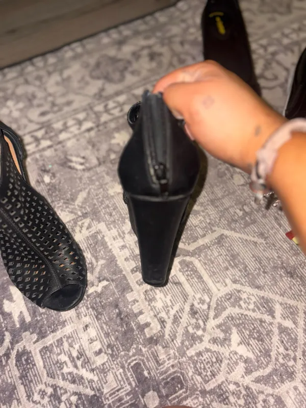 Wedges Black Size 5.5 - Image 2