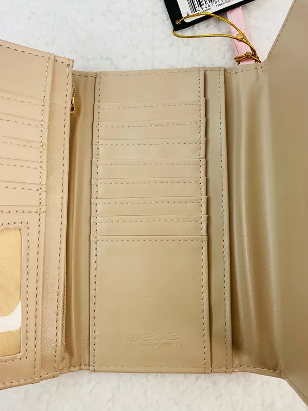 Bebe Cameron Trifold Wristlet Wallet NWT - Image 6