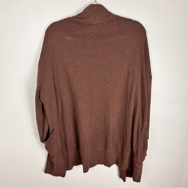 Pact Airplane Cardigan Women's 100% Organic Cotton Long Open Pockets XS Small - Image 10