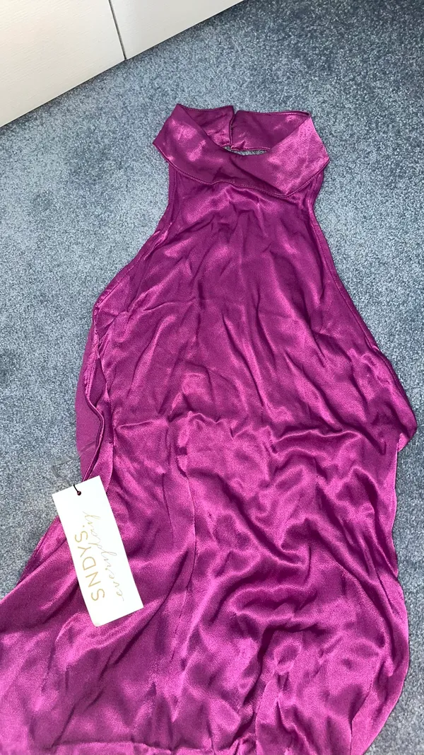 Revolve Halter Mini Dress - Image 4