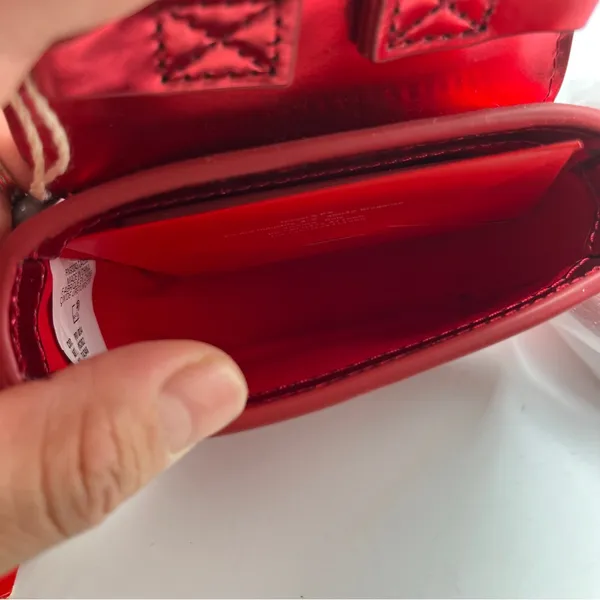 NWT Diesel 1dr Xs red purse RARE SOLD OUT mini - Image 12