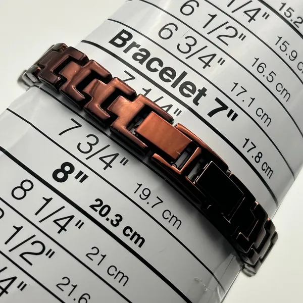 Women’s Gold & Metallic Brown Watch Working New Battery - Image 8
