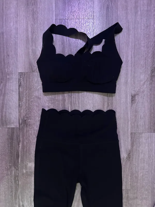 Athleta Wiski Active Matching Workout Set in Black - Image 4