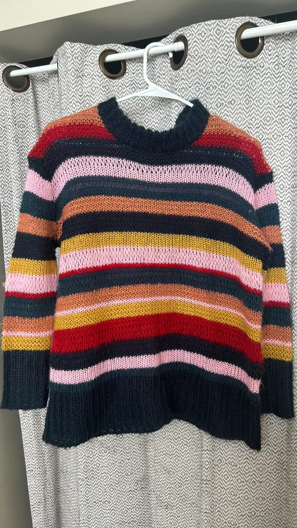 Striped Light Sweater Multi - Image 3