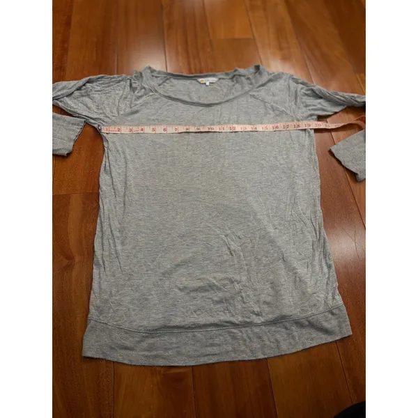 C&C Sport Gray Long Sleeve Top Women‎ Size L Casual Athletic Shirt - Image 5