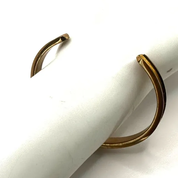 Live what you love gold tone inspirational cuff bracelet - Image 6