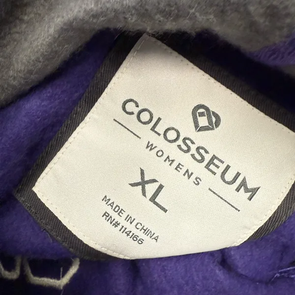 Colosseum Women Size XL LSU Tiger’s pullover hoodie‎ purple - Image 7
