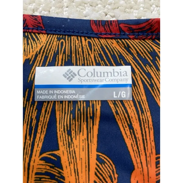 Columbia Freezer III Dress Womens SizeM PFG Tropical Floral Tank Sundress Empire - Image 7