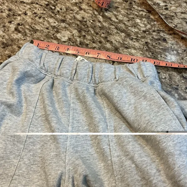 Aerie Womens S Short Gray Cargo Sweatpants Jogger Pants NWT Flaw - Image 5