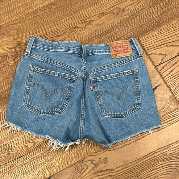 Levi’s 501‎ denim cut off shorts button fly - Image 2