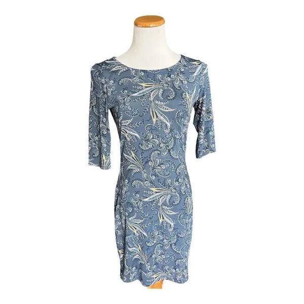 NWT Womens Oodji Paisley Chic Bodycon Dress - Sz M - Image 4
