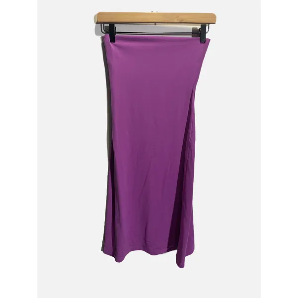 Susana Monaco Tube Dress Womens XS Purple Strapless‎ Mini Bodycon Stretch Summer - Image 2